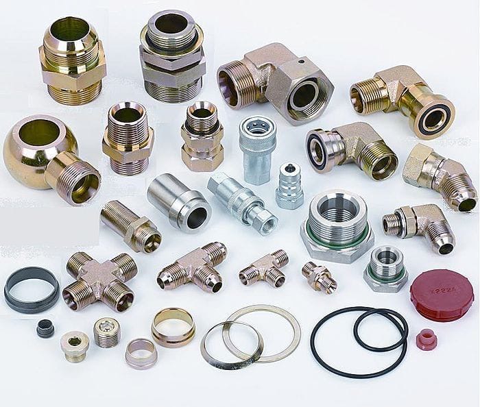 Raccords hydrauliques acier et laiton