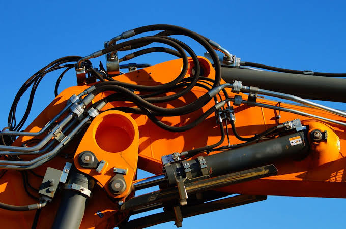 Circuit hydraulique d'un engin de chantier